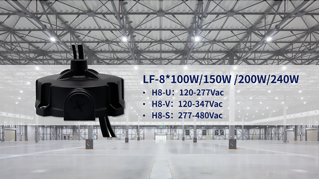 UFO DRIVER H8 SERIES Illuminazione LED High Bay